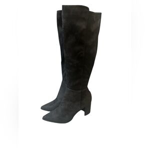 Marc Fisher Elegant Black Over the Knee Boots
